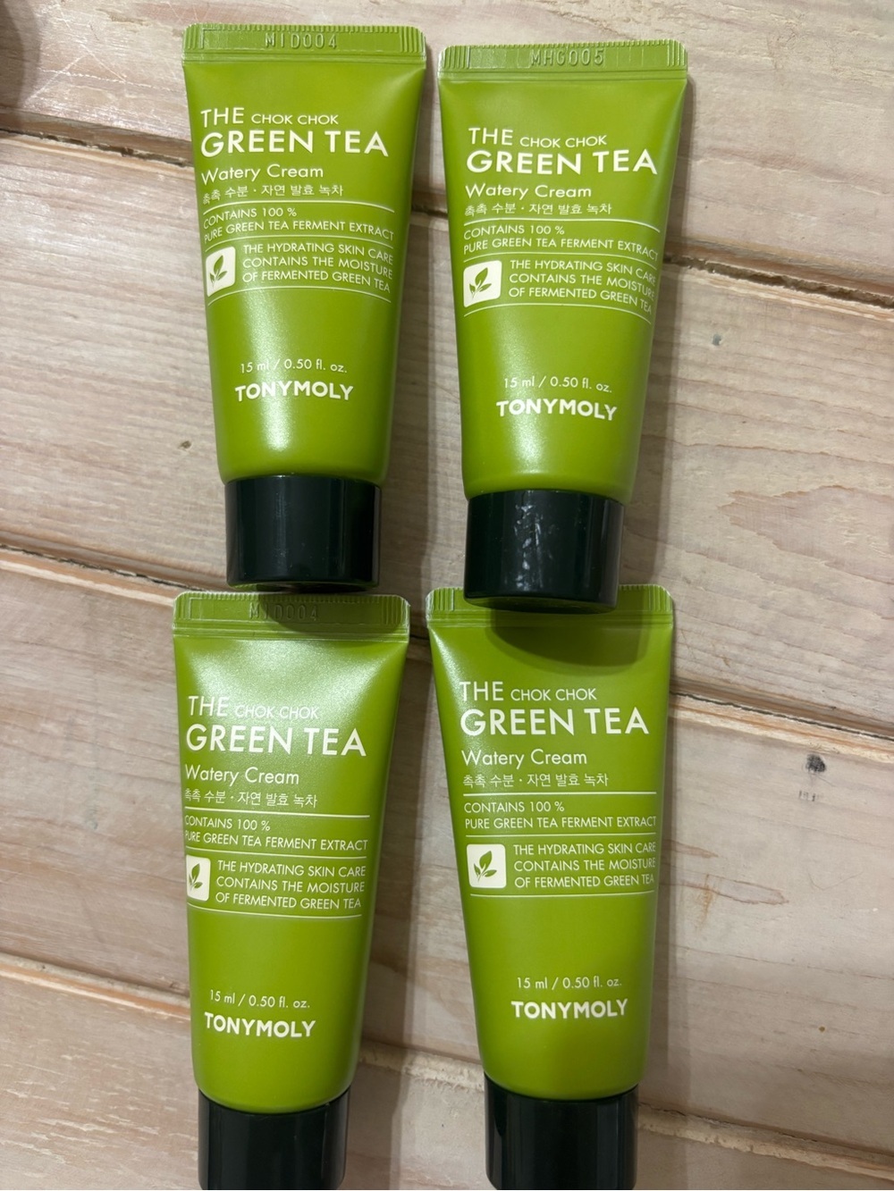 TONYMOLY The Chok Chok Green Tea Watery Cream -(65)